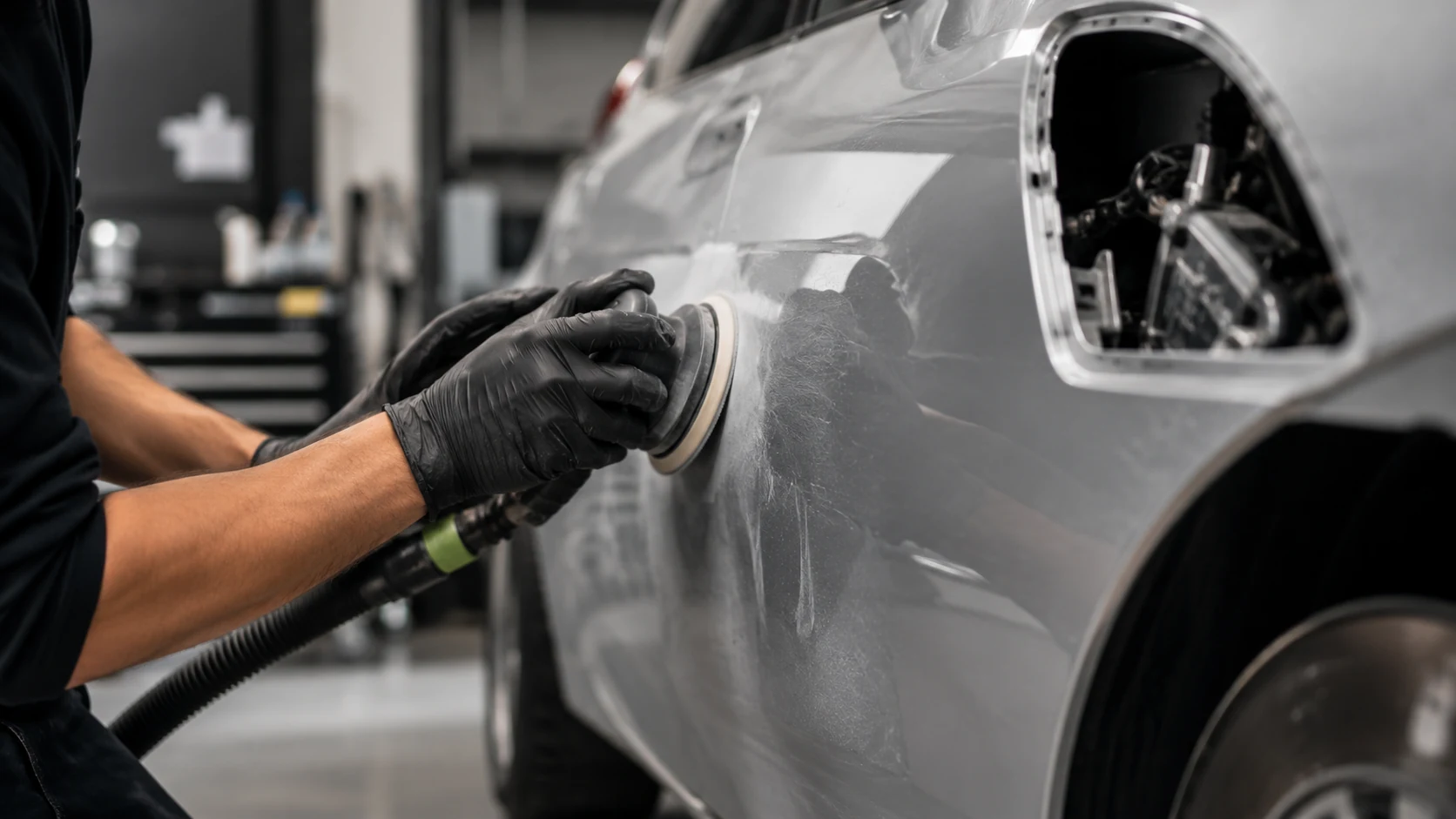 Professionelle Automotive-Arbeitsumgebung als Symbolbild für diese Position